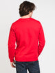 HOTLINE APPAREL MENS CHILLIN W/MA'HOMIE CREW - RED - CLEARANCE - Boathouse