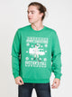 HOTLINE APPAREL MENS SHITTERS FULL CREW - GREEN - CLEARANCE - Boathouse