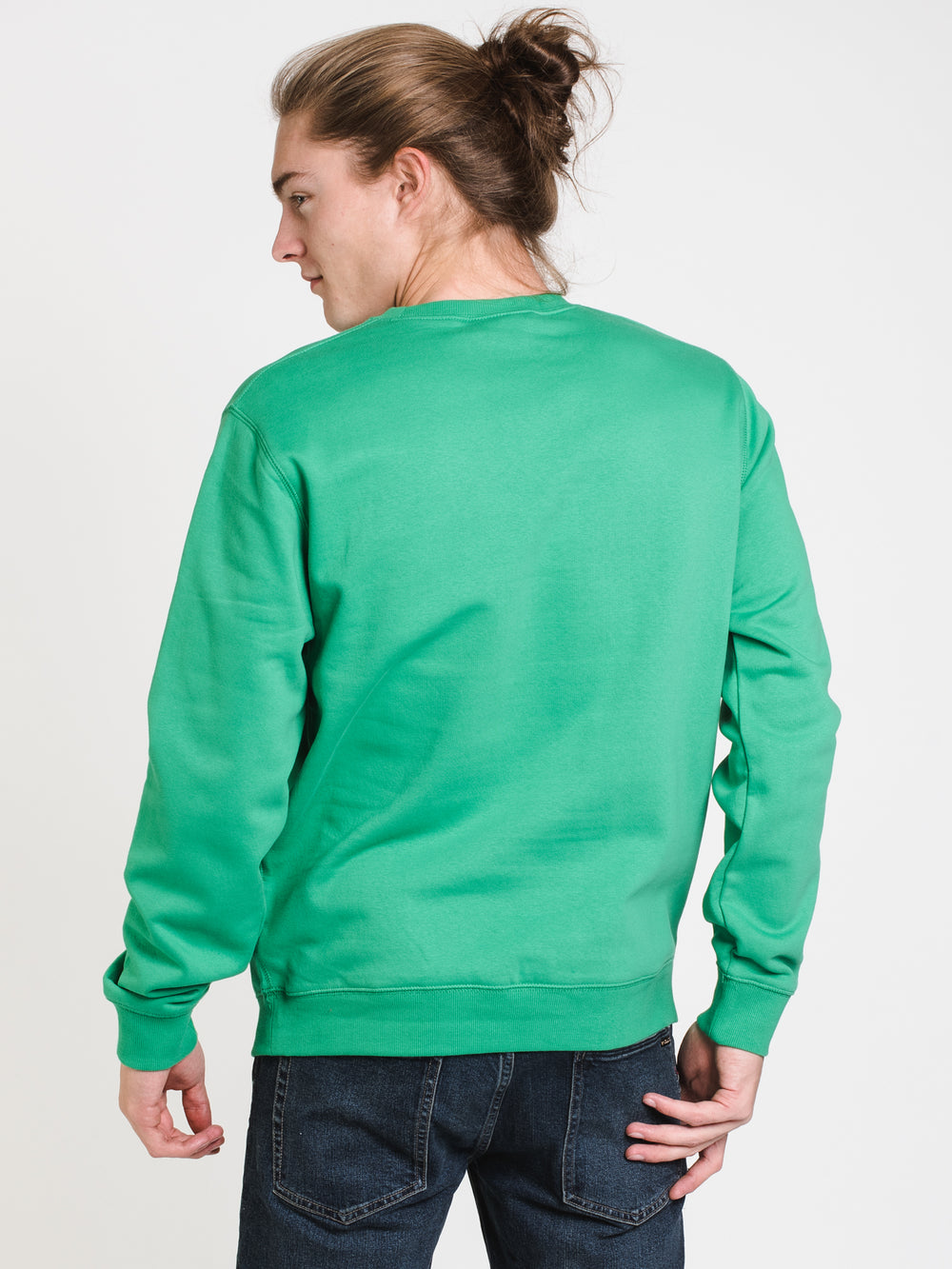 MENS SHITTERS FULL CREW - GREEN - CLEARANCE