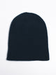 INSTANT CLASSIC CLASSIC SOLID BEANIE BLUE - CLEARANCE - Boathouse