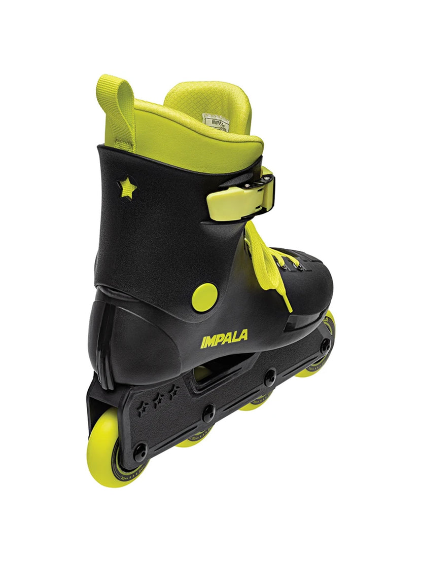 IMPALA ROLLERSKATES LIGHTSPEED INLINE SKATE BLACK FLUORO ROLLERBLADE