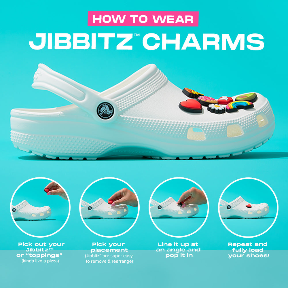 CROCS JIBBITZ - WHILLY WHALE - DÉSTOCKAGE