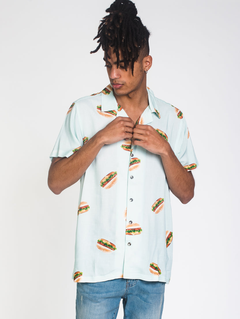 MENS RAYON CAMP SHIRT CLEARANCE