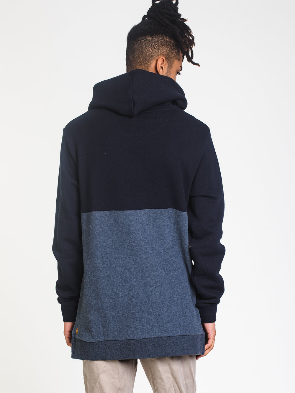 MENS BREW COLOURBLOCK PULLOVER HOODIE - CLEARANCE