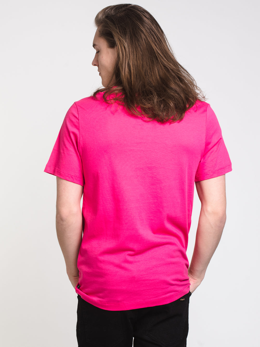 MENS SB EMBROIDERED SHORT SLEEVE LOGO T - WATERMELON - CLEARANCE