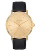 NIXON MENS PORTER LEATHER - ALL GOLD/BLACK WATCH - CLEARANCE - Boathouse