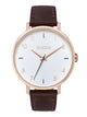 NIXON WOMENS ARROW LEATHER - ROSE GOLD/SILVER WATCH - CLEARANCE - Boathouse