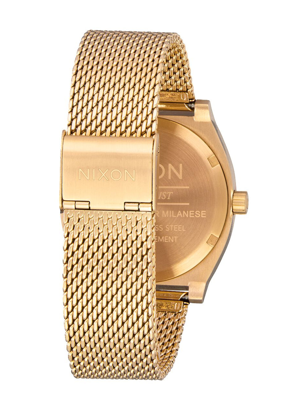 NIXON TIME TELLER MILAN - ALL GOLD WATCH - CLEARANCE