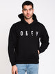 OBEY MENS WAY Pullover HOOD - BLACK - CLEARANCE - Boathouse