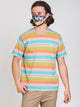 OBEY OBEY STAPLE SHORT SLEEVE STRIPE TEE - CLEARANCE - Boathouse