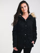 ONLY WOMENS KATE PARKA - BLACK - CLEARANCE - Boathouse