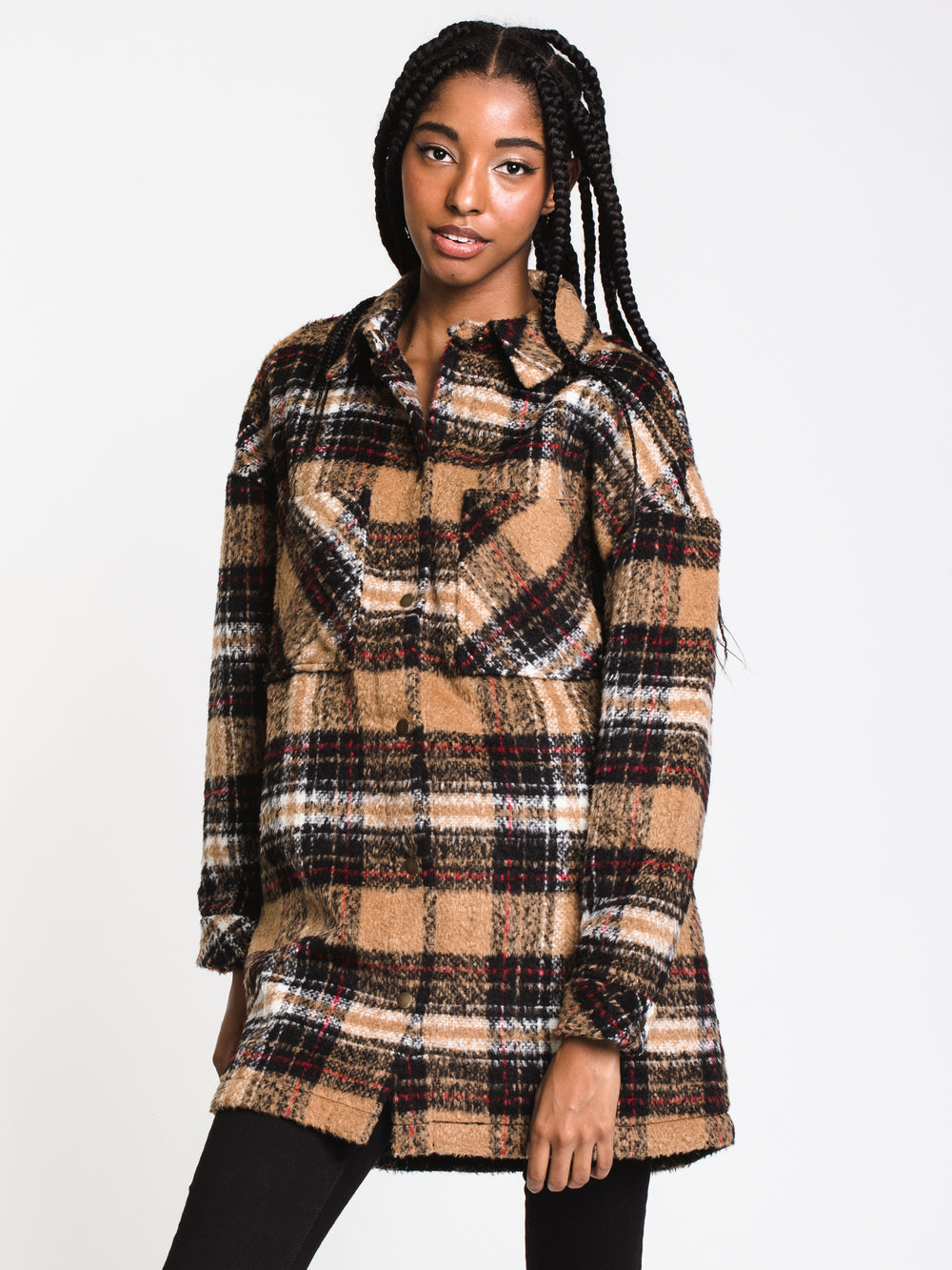 WOMENS CARTER LIFE CHECK JACKET - PLAID - CLEARANCE