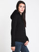 THE ROSTER WOMENS KEEP SHINING PULLOVER HOODIE- BLACK - CLEARANCE - Boathouse