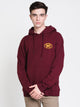 RVCA MENS LEAGUE PULLOVER HOODIE - TAWNY PORT - CLEARANCE - Boathouse