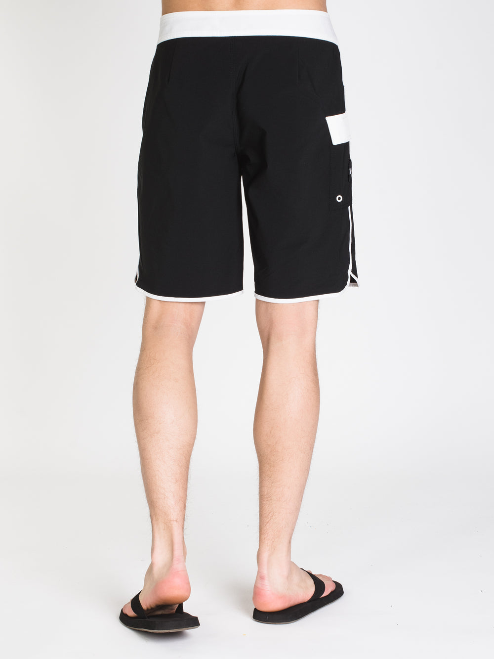 MENS EASTERN 20' TRUNK - BLK/WHT - CLEARANCE