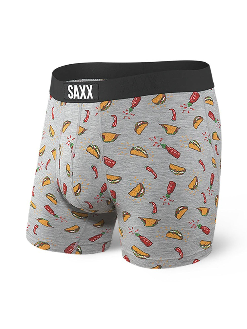 SAXX ULTRA BOXER BRIEF - GREY HOT TACO - DÉSTOCKAGE