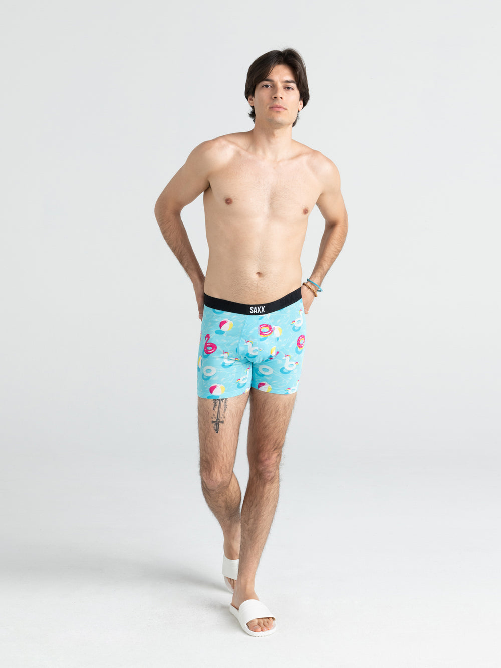 SAXX VIBE BOXER BRIEF - POOL PARTY - CLEARANCE