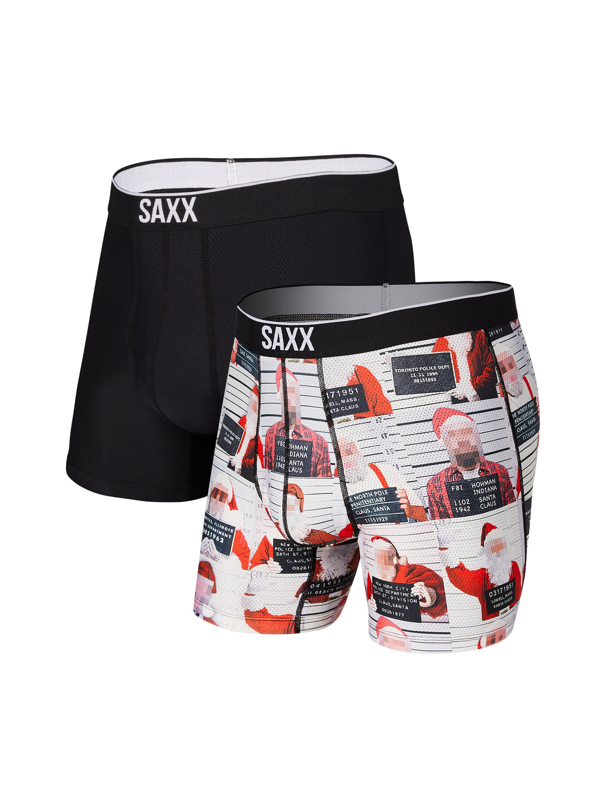 SAXX VOLT BOXER BRIEF 2 PACK - BAD SANTA - CLEARANCE