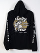 SALTY CREW MENS BAIT & TACKLE JACKET - BLACK - CLEARANCE - Boathouse