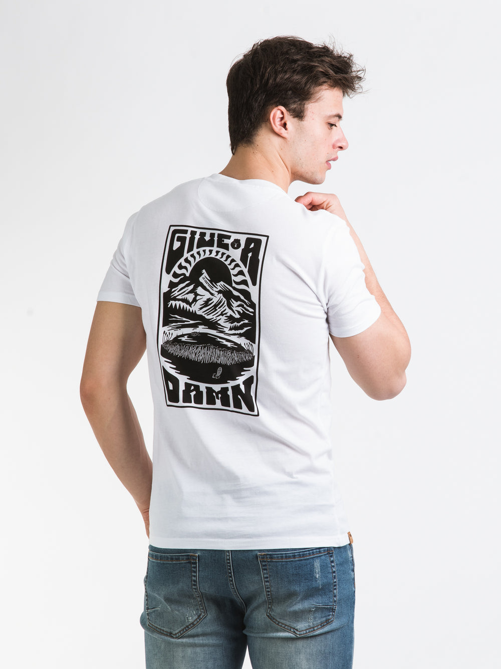 TENTREE GIVE A DAMN T-SHIRT - CLEARANCE