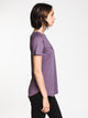 TENTREE WOMENS FEATHERWAVE RGLN TEE - VIOLET - CLEARANCE - Boathouse