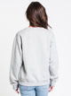 TENTREE WOMENS EMB LONG SLEEVE CREW - GREY HTHR - CLEARANCE - Boathouse