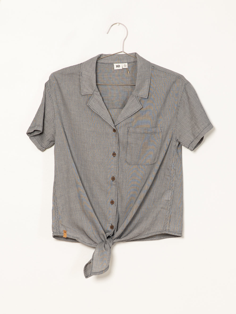 TENTREE ISA TIE FRONT SHORT SLEEVE SHIRT - CLEARANCE
