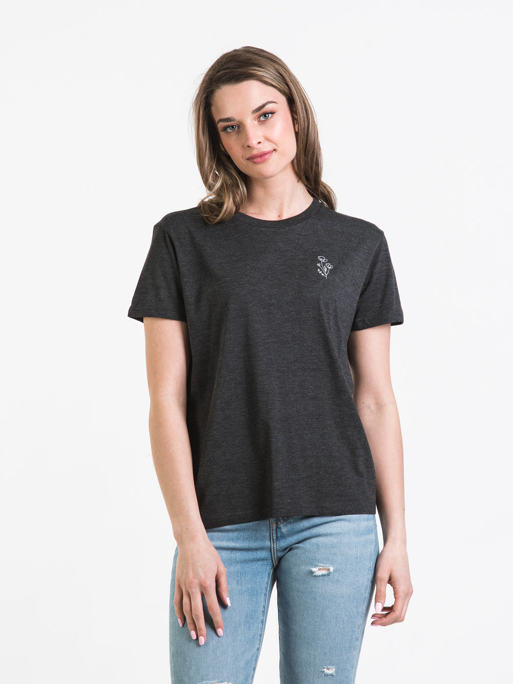 TENTREE WILDFLOWER EMBROIDERED T-SHIRT - CLEARANCE