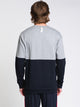 TOMMY HILFIGER MENS LOUNGE CLRBLK CREW - NVY/GRY - CLEARANCE - Boathouse