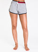 TOMMY HILFIGER WOMENS ELAS WAIST SLEEP SHORT - GREY - CLEARANCE - Boathouse