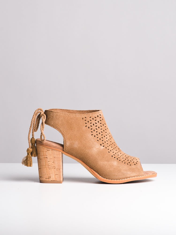 WOMENS THE ELBA - TOFFEE SUEDE - CLEARANCE