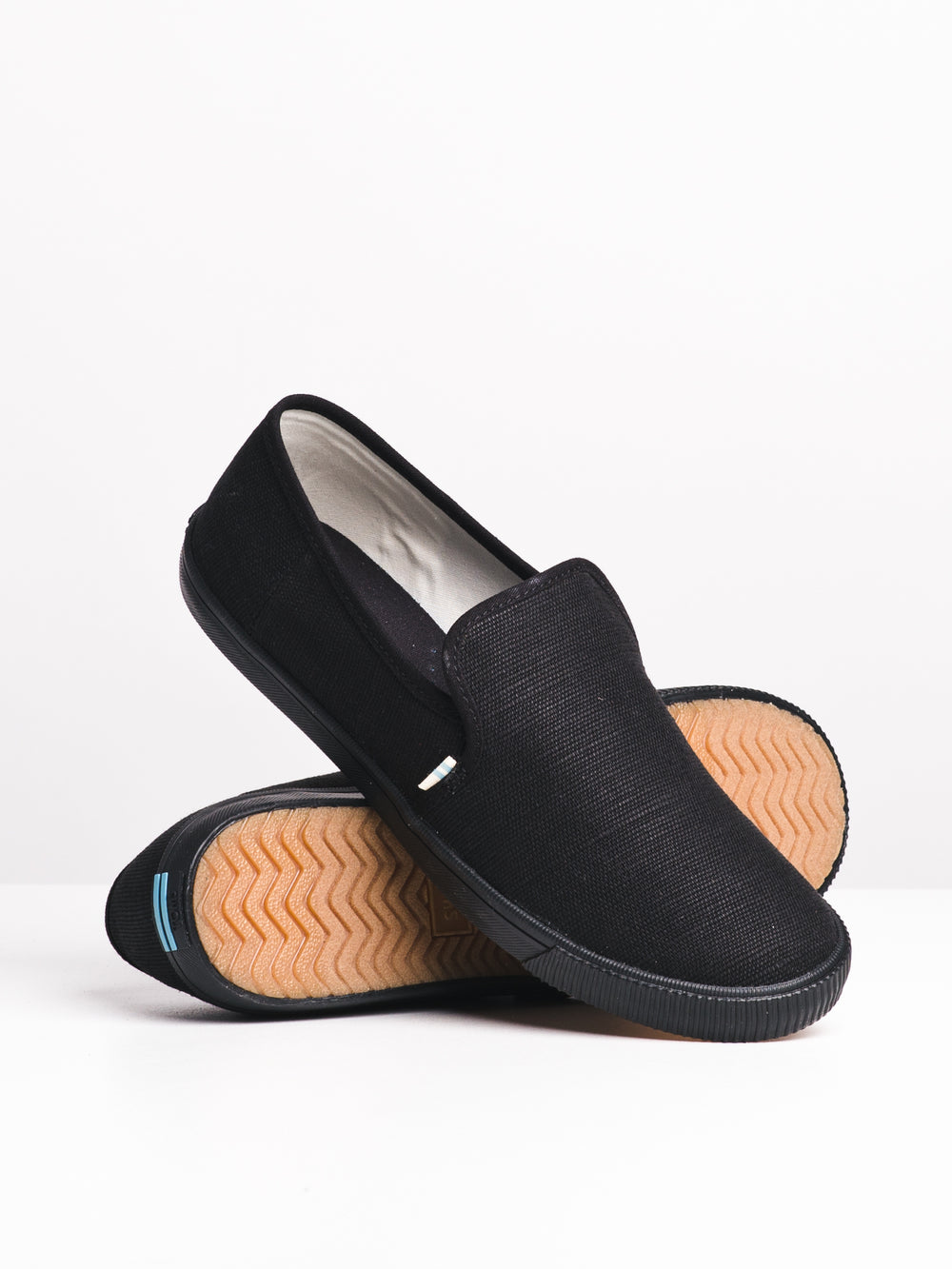 WOMENS CLEMENTE - BLACK CNVS - CLEARANCE