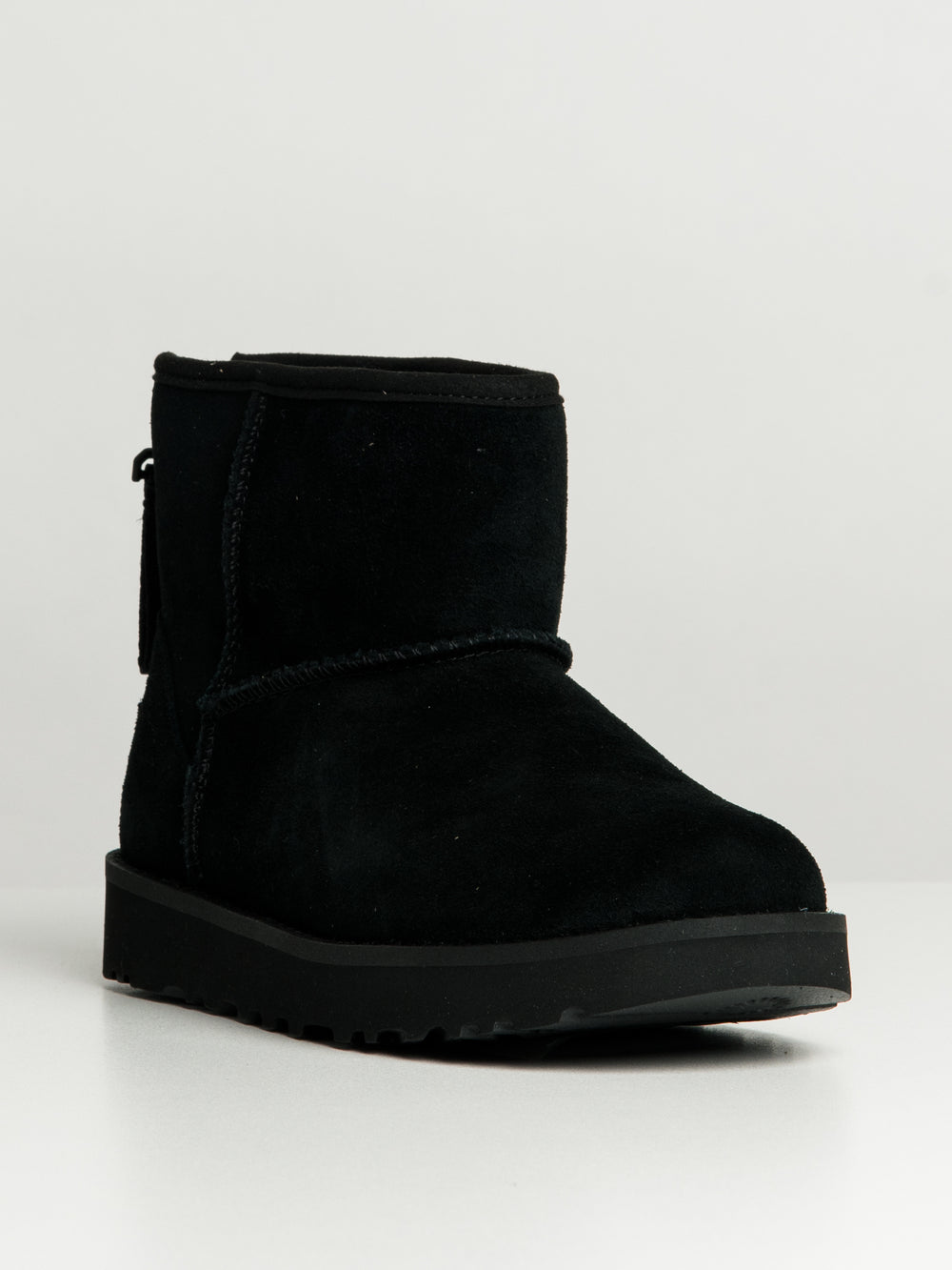 WOMENS UGG CLASSIC MINI LOGO ZIP BOOT - CLEARANCE