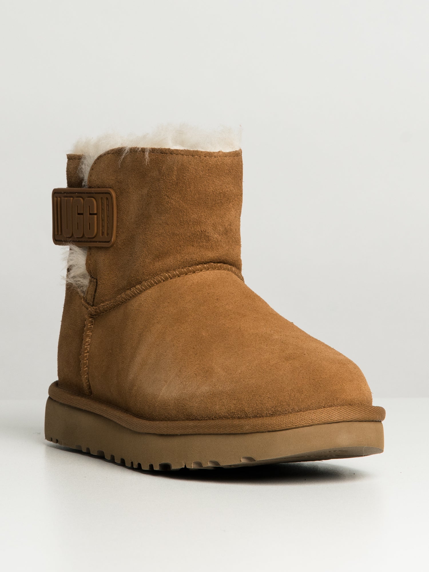 Ugg mini bailey sales fluff buckle boot