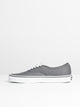 VANS MENS VANS AUTHENTIC PEWTER/WHITE SNEAKER - CLEARANCE - Boathouse