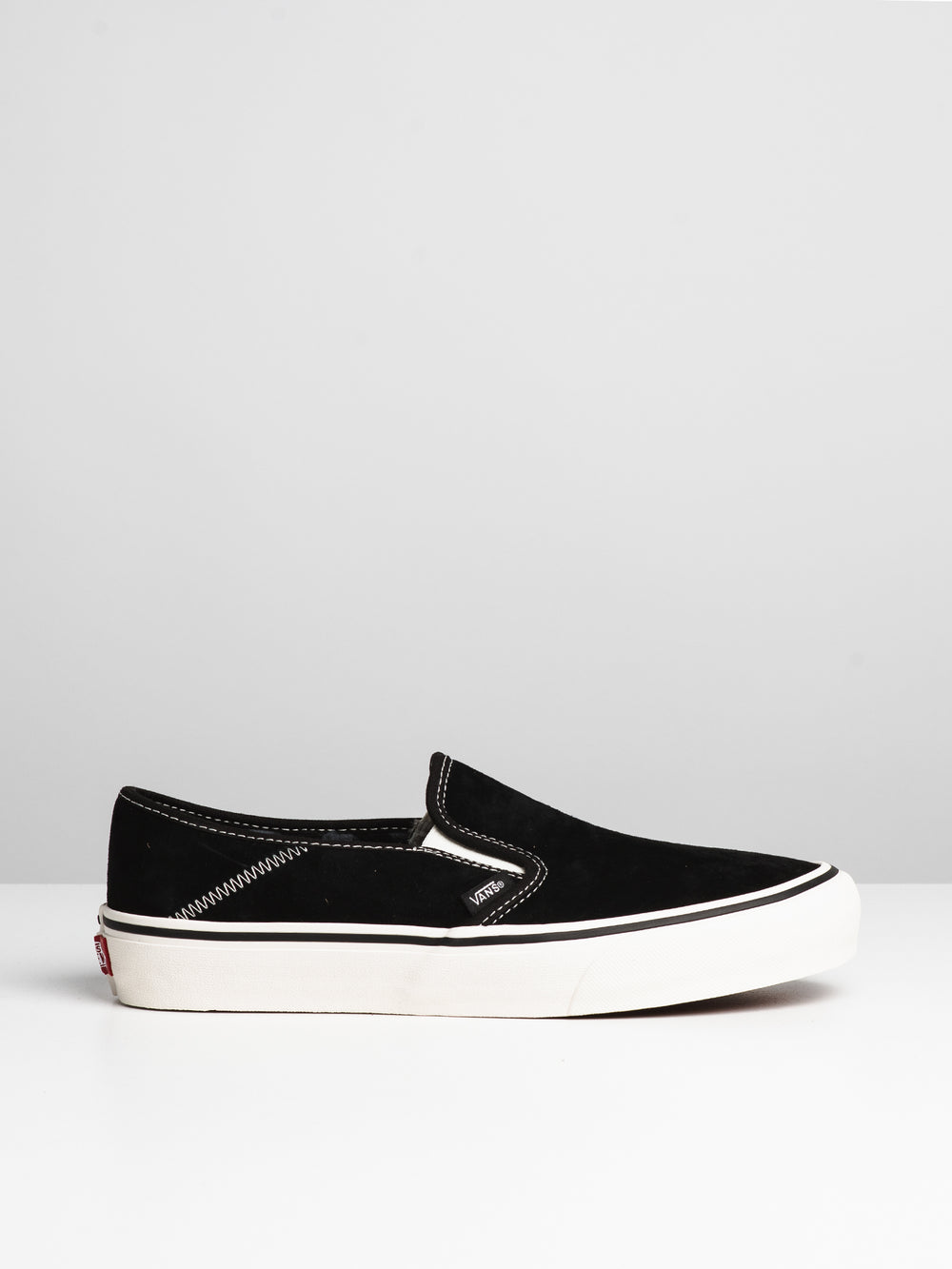 MENS SLIP ON SF - CHECKER SUEDE - CLEARANCE