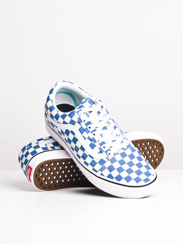 MENS COMFYCUSH OLD SKOOL - BLU/WHT - CLEARANCE