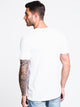 VANS MENS SVD UNIVERSITY SHORT SLEEVET-SHIRT- WHITE - CLEARANCE - Boathouse