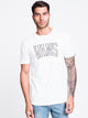 VANS MENS SVD UNIVERSITY SHORT SLEEVET-SHIRT- WHITE - CLEARANCE - Boathouse