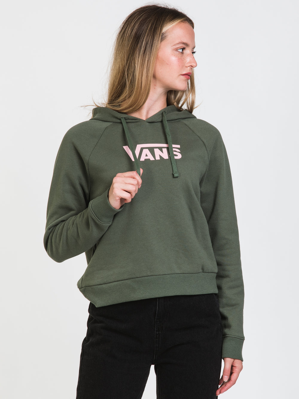 VANS FLYING V BOXY HOODIE  - CLEARANCE