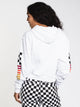 VANS WOMENS HI PERFORMANCE PULLOVER HOODIE- WHT - CLEARANCE - Boathouse