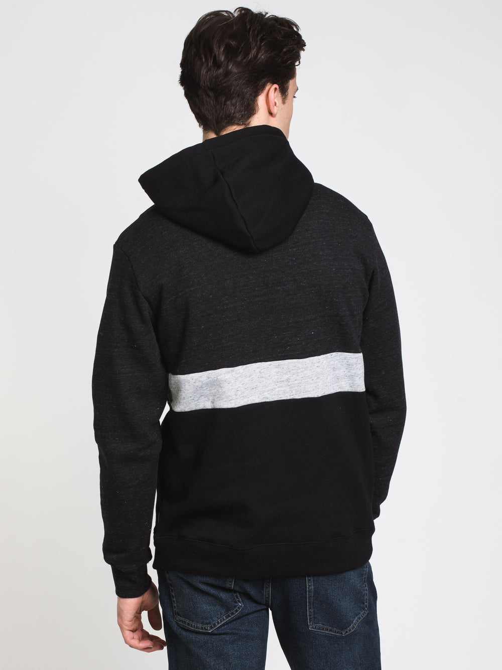 MENS SINGLE STONE DIV PULLOVER HOODIE - BLK - CLEARANCE