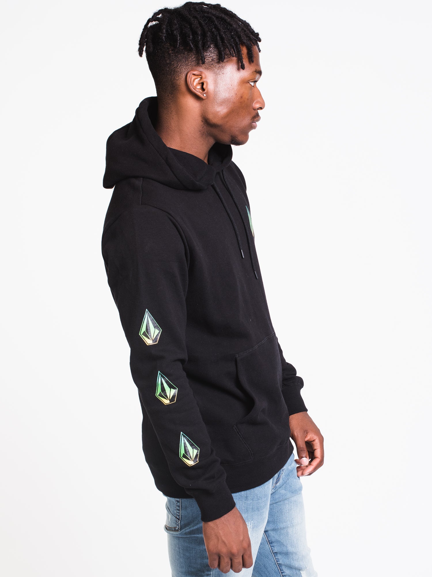 MENS DEADLY STONES PULLOVER HD - BLACK CLEARANCE