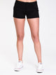 VOLCOM WOMENS FROCHICKIE SHORT - BLACK - CLEARANCE - Boathouse