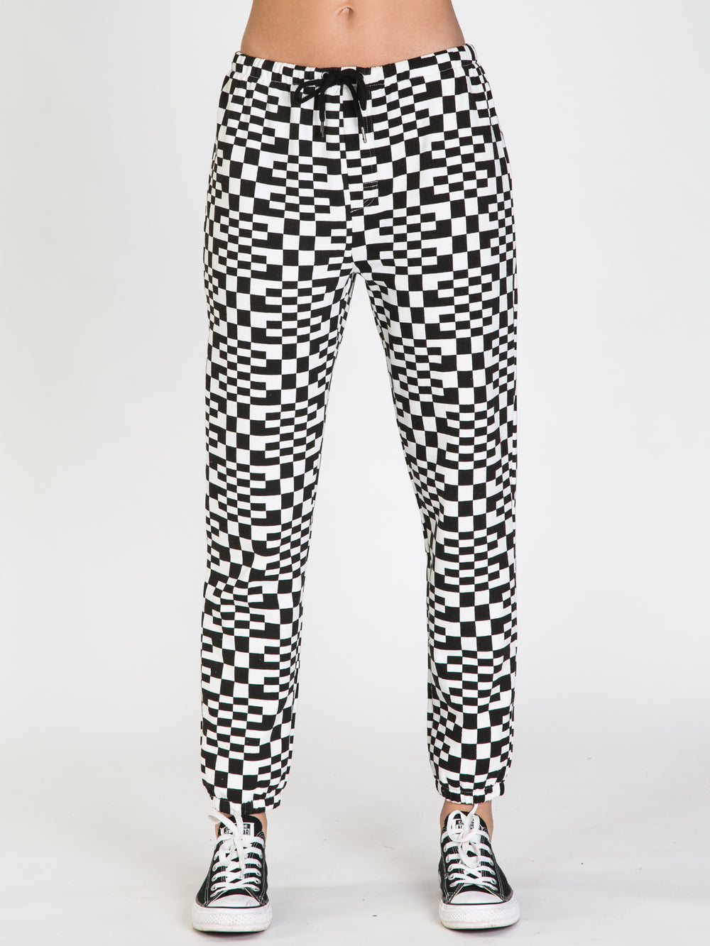 VOLCOM CHECK U OUT SWEATPANT - CHECK - CLEARANCE