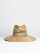 VOLCOM THROW SHAW STRAW HAT - NATURAL - CLEARANCE - Boathouse