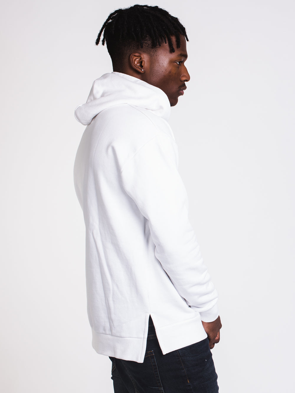 MENS PROJECT ZANEROBE PULLOVER HOODIE- WHITE - CLEARANCE